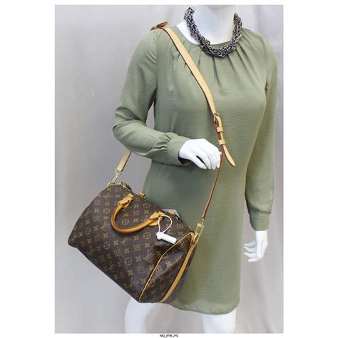 louis vuitton speedy 30 bandouliere monogram review|lv speedy 30 for sale.